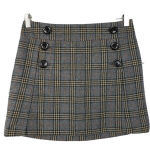 Gap Plaid Wool Skirt Clueless Y2K 90s Sailor Academia School Girl Size 1